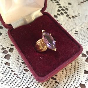 Amethyst 10k Gold Ring Size 6